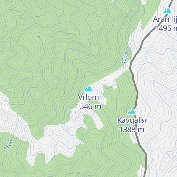 Map of Vrlom