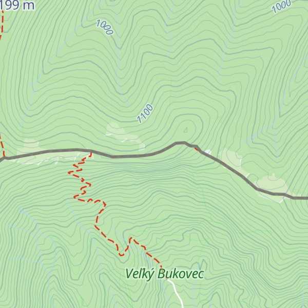 Map of Jarabá skala / Riaba Skała