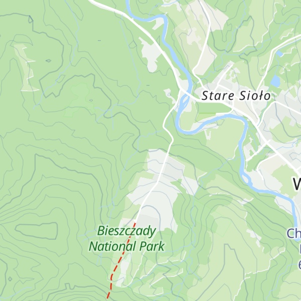 Map of Leśna Chatka