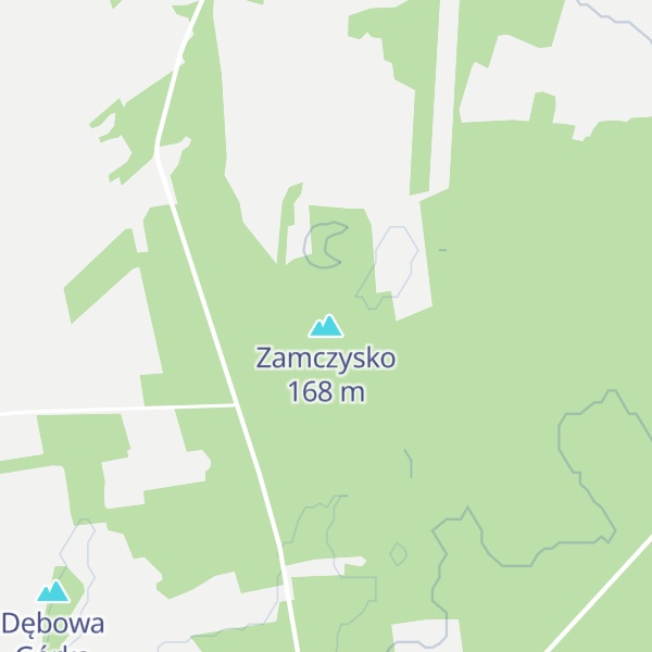 Map of Zamczysko