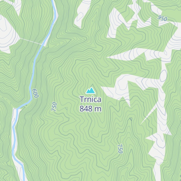 Map of Trnica