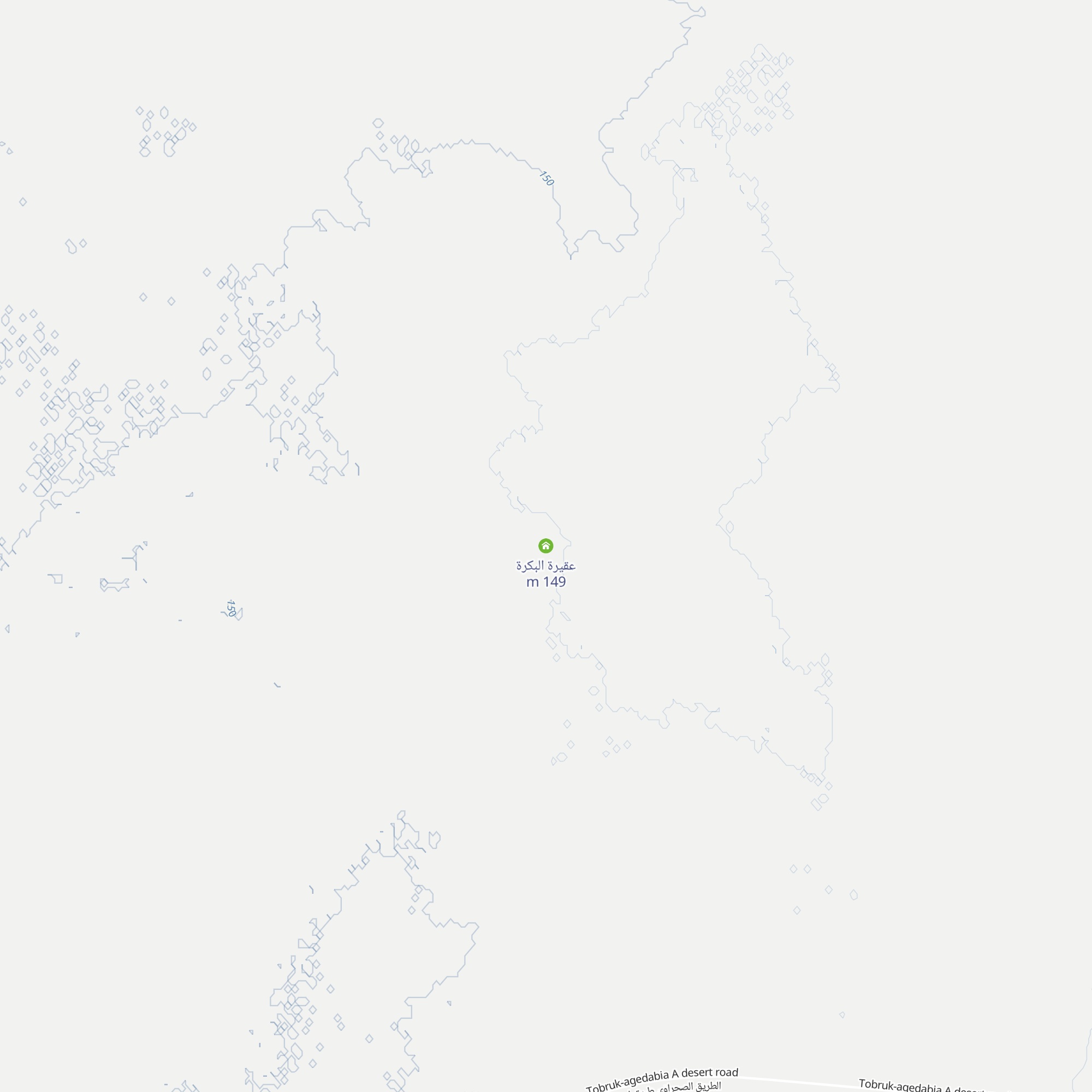 عقيرة البكرة map