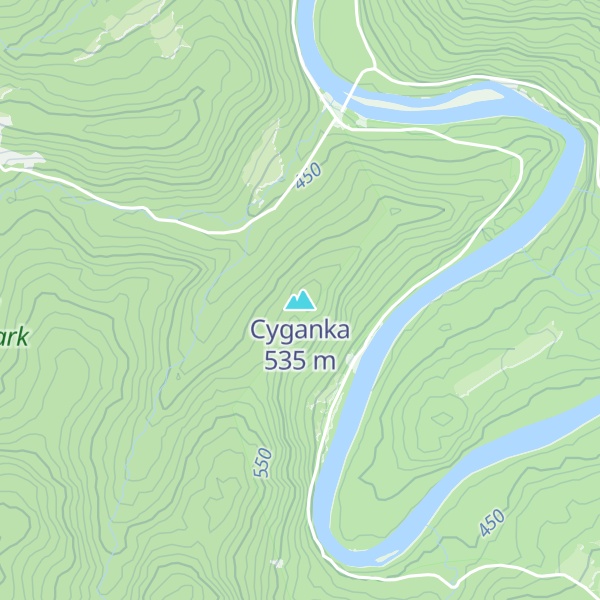 Map of Cyganka