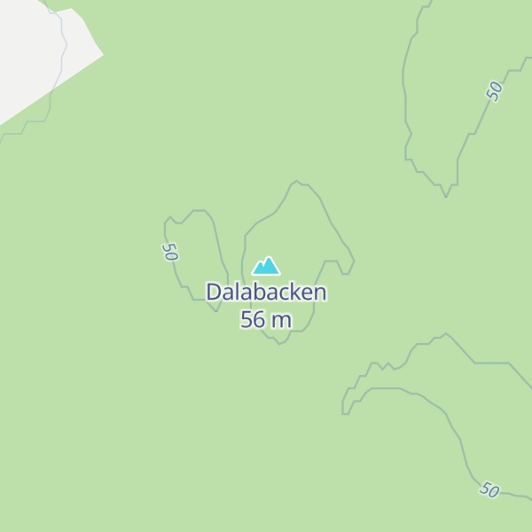 Map of Dalabacken