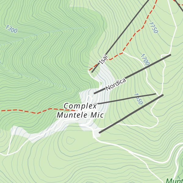 Map of Cabana Căldare