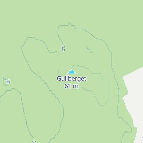 Map of Gullberget