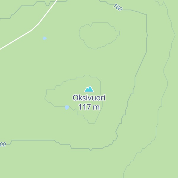 Map of Oksivuori
