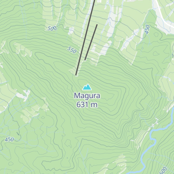 Map of Magura