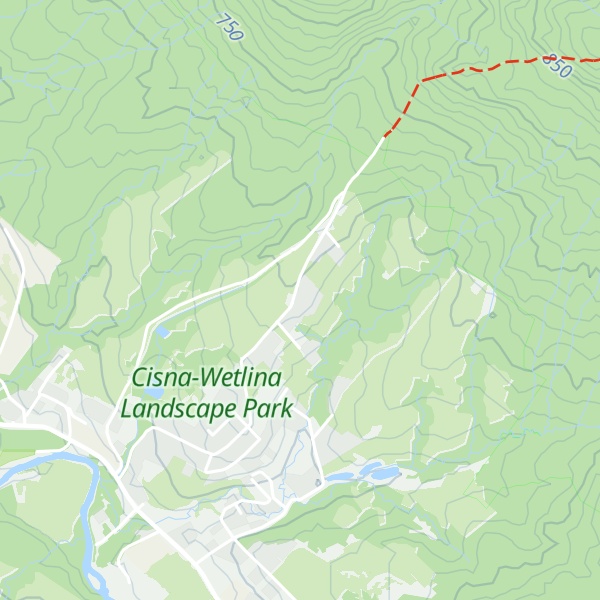 Map of Chata Trześnia