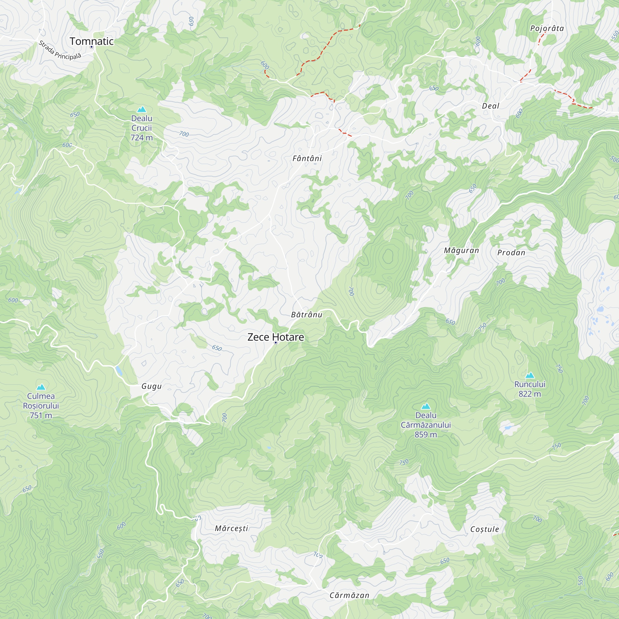 Casa Bătrâna map