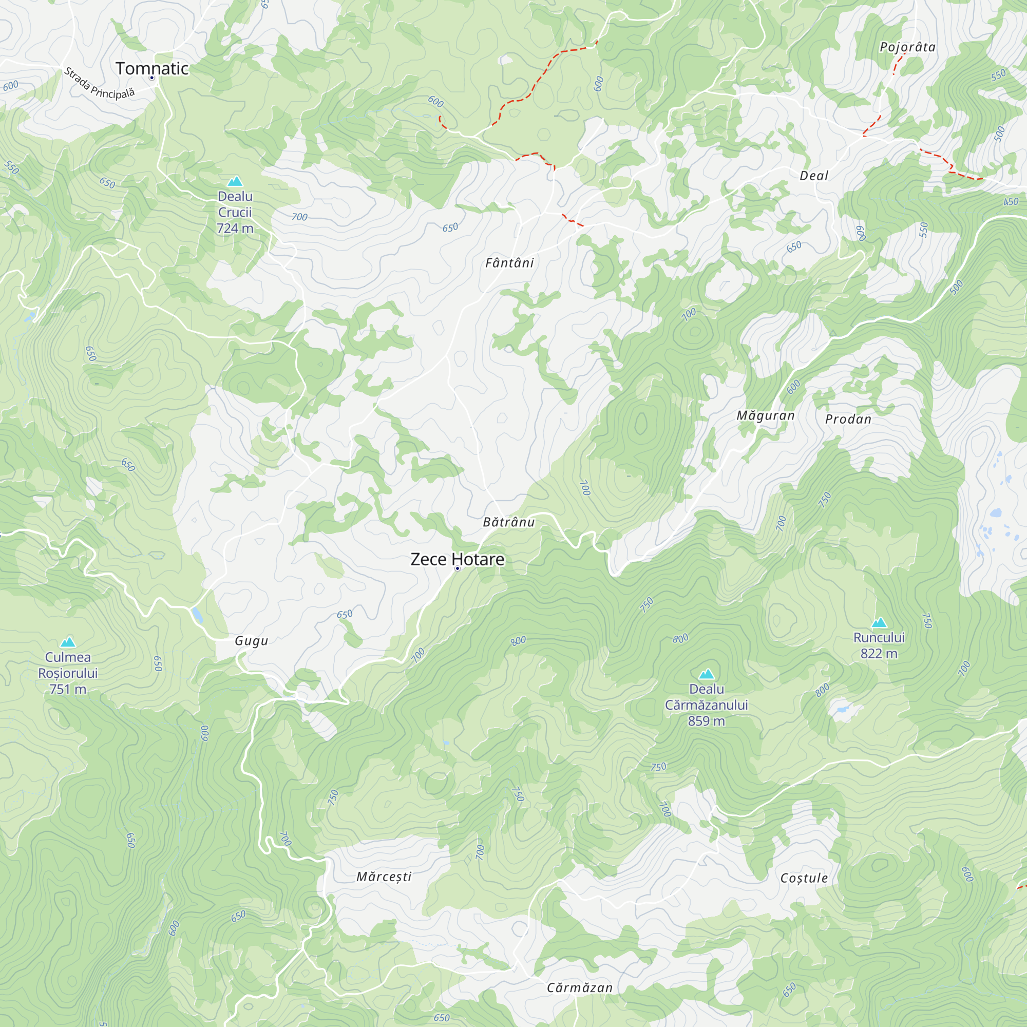 Casa Bătrâna map
