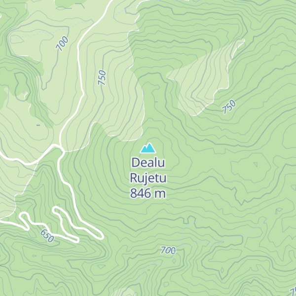 Map of Dealu Rujetu