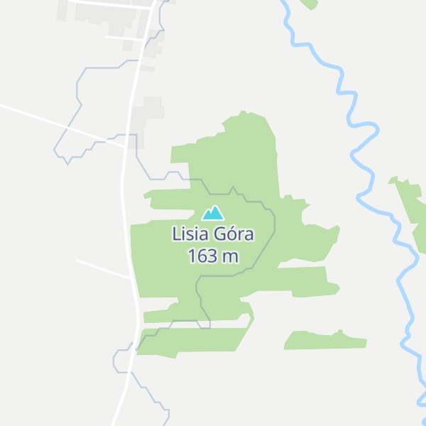 Map of Lisia Góra