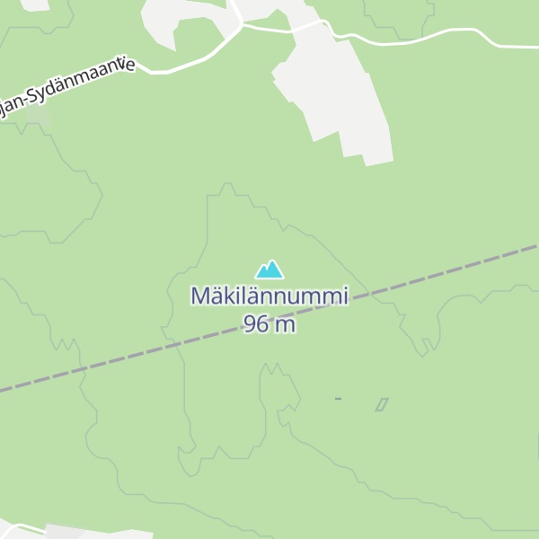 Map of Mäkilännummi