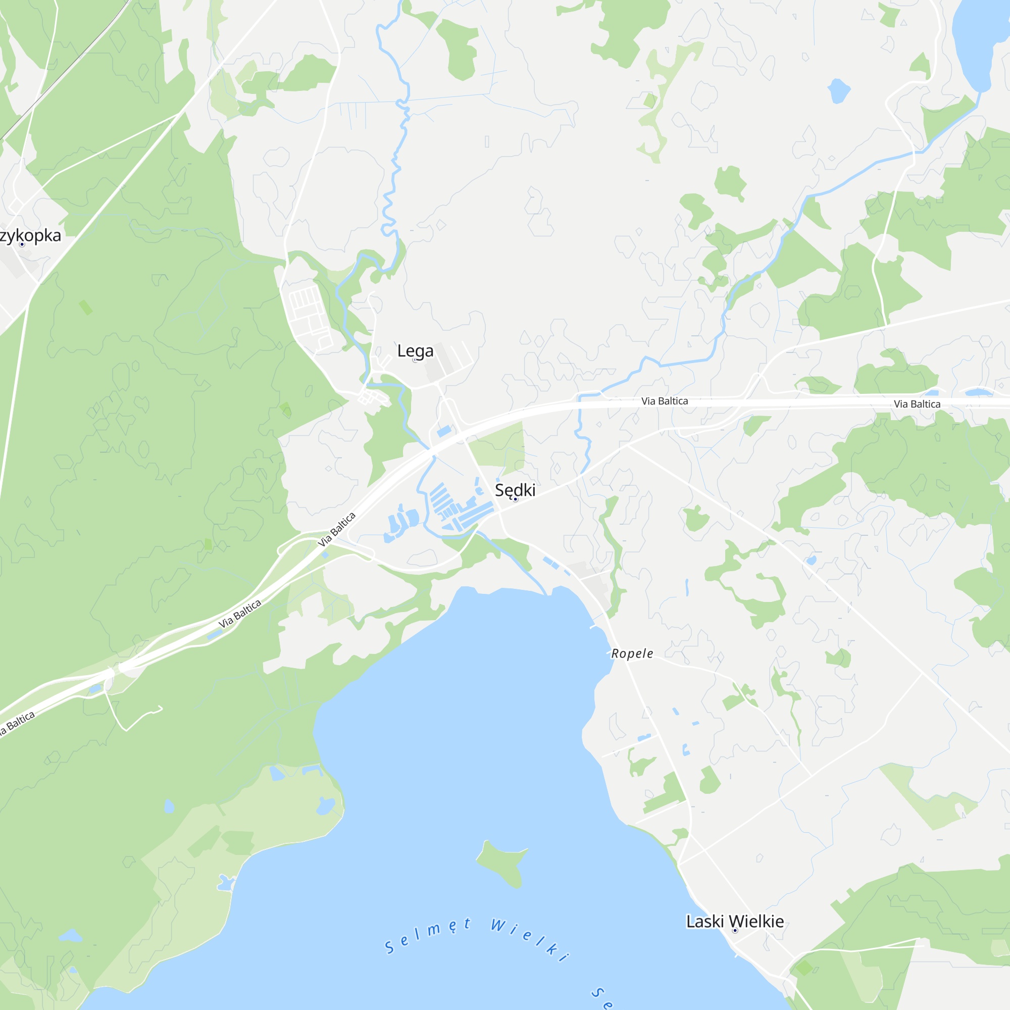 Chata Rybaka map
