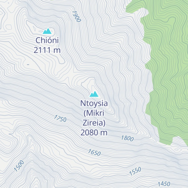 Map of Ntoysia (Mikri Zireia)