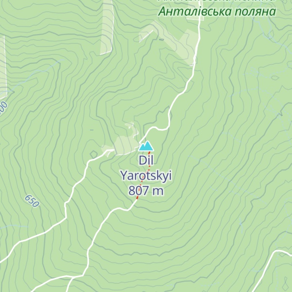 Map of Dil Yarotskyi