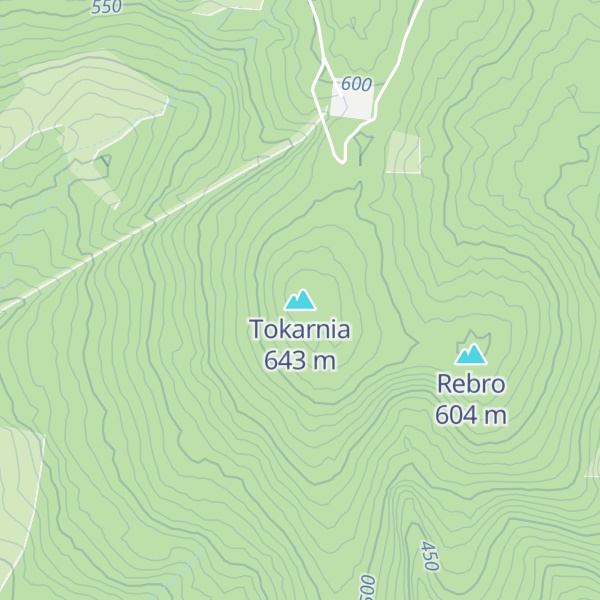 Map of Tokarnia