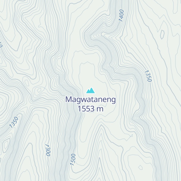 Map of Magwataneng