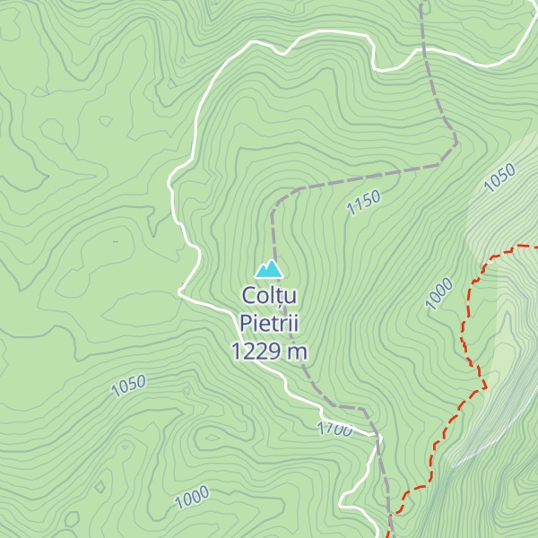 Map of Colțu Pietrii