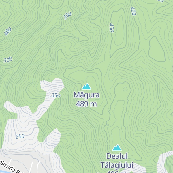 Map of Măgura