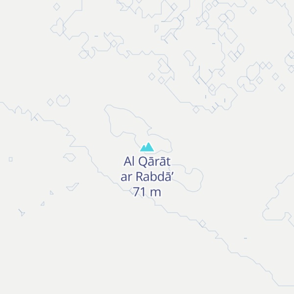 Map of Al Qārāt ar Rabdā’