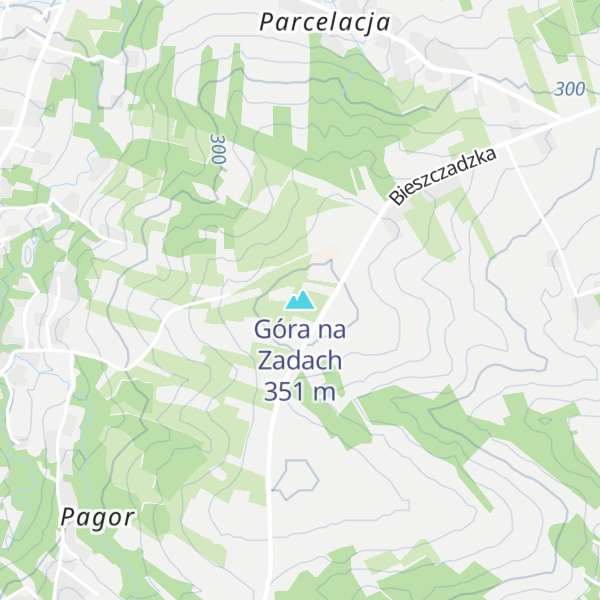 Map of Góra na Zadach