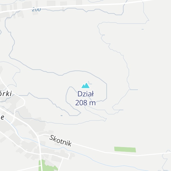 Map of Dział