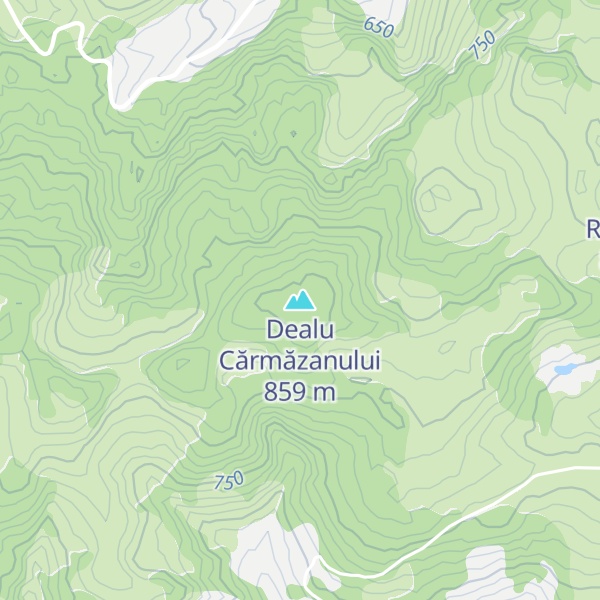 Map of Dealu Cărmăzanului