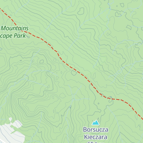 Map of Cztery Kopce