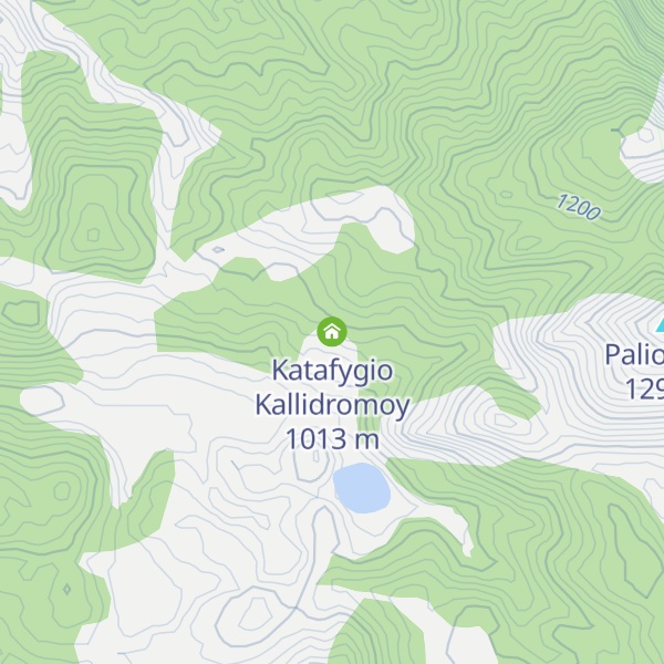 Map of Katafygio Kallidromoy