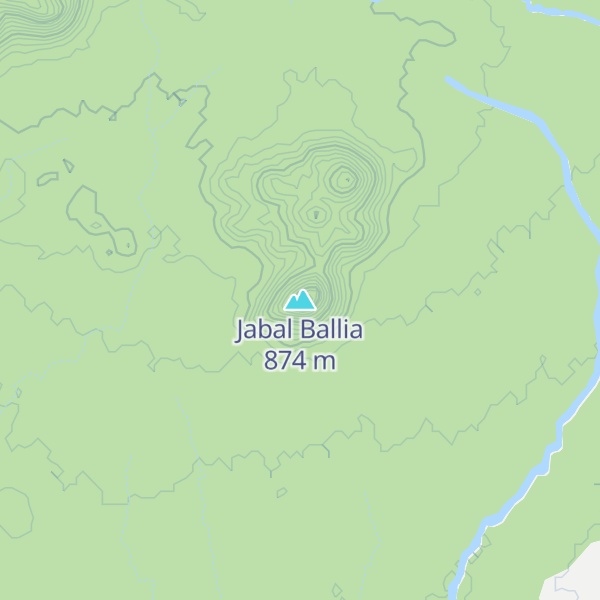 Map of Jabal Ballia