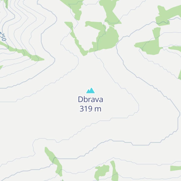 Map of Dbrava