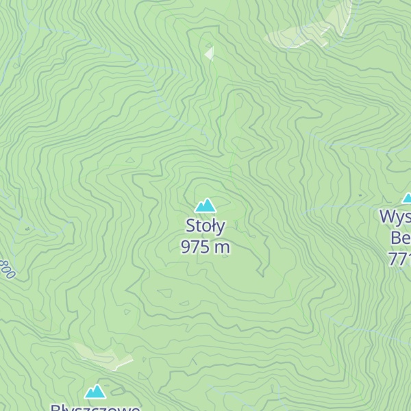 Map of Stoły