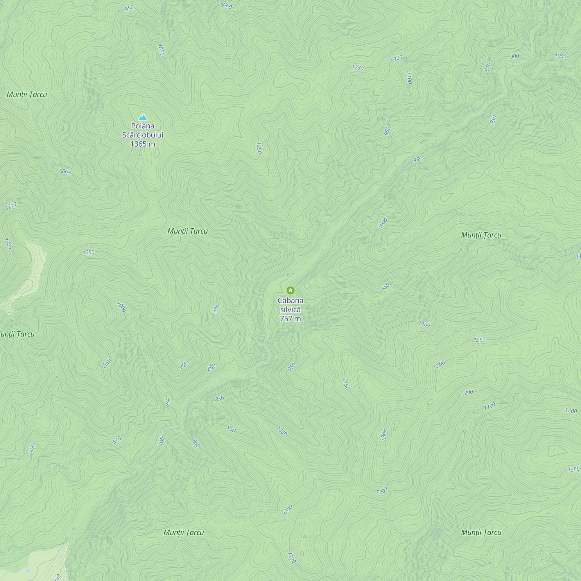 Cabana silvică map