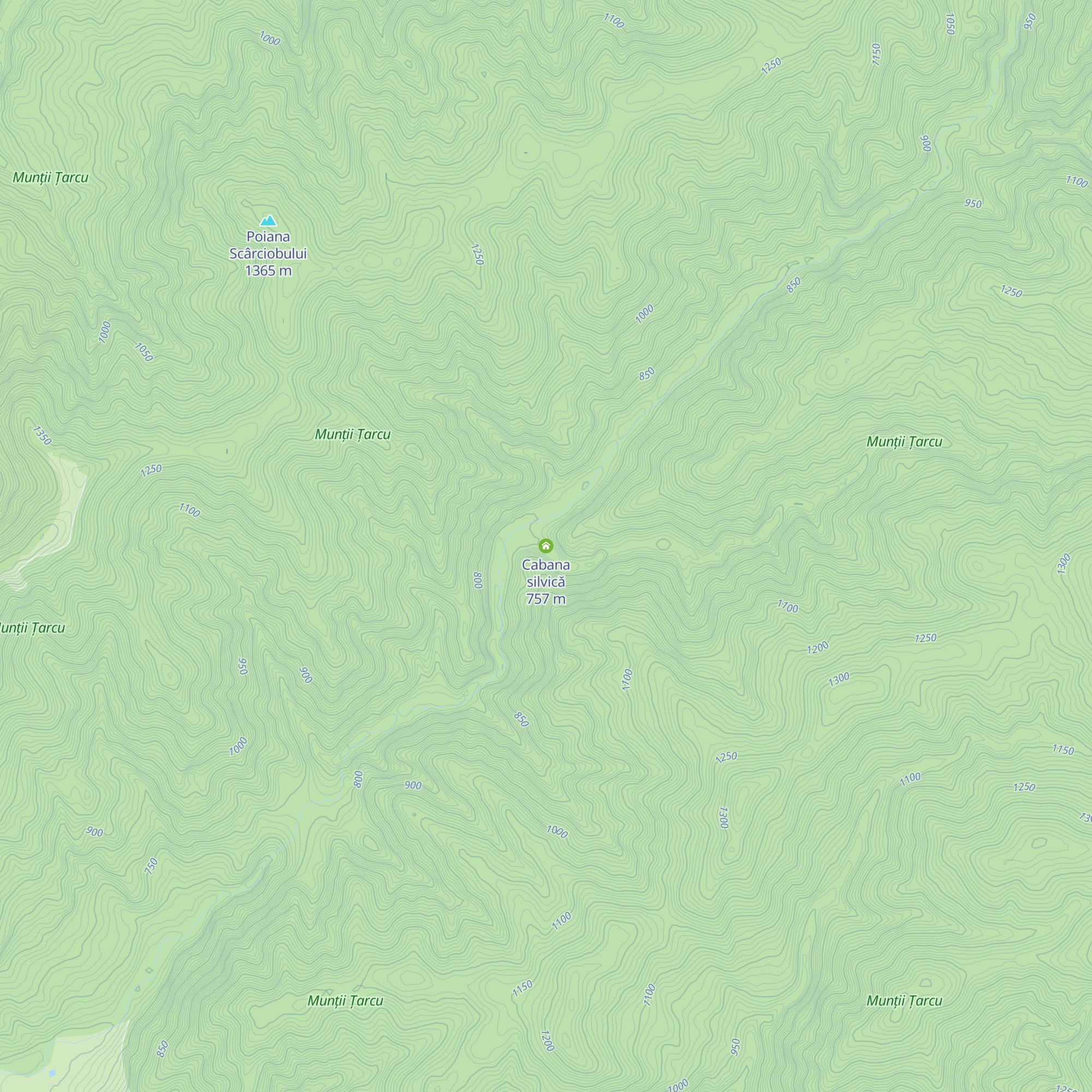 Cabana silvică map