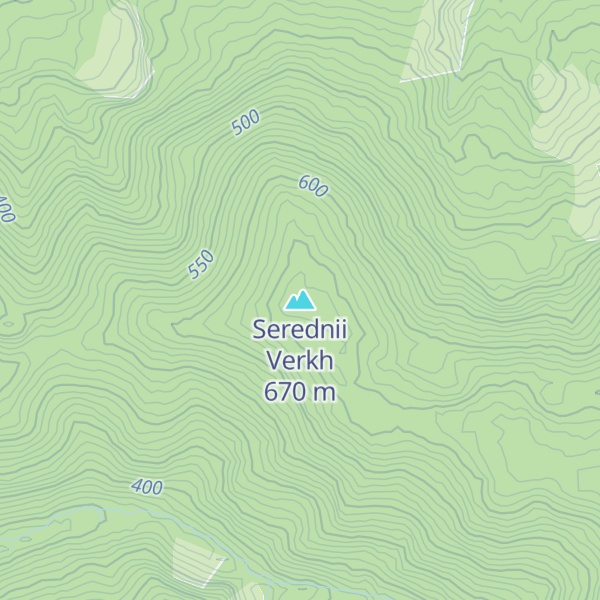 Map of Serednii Verkh