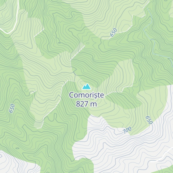 Map of Comoriște