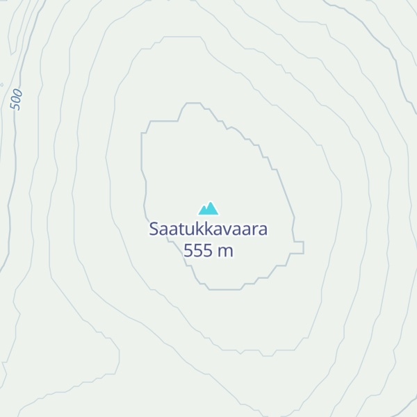 Map of Saatukkavaara
