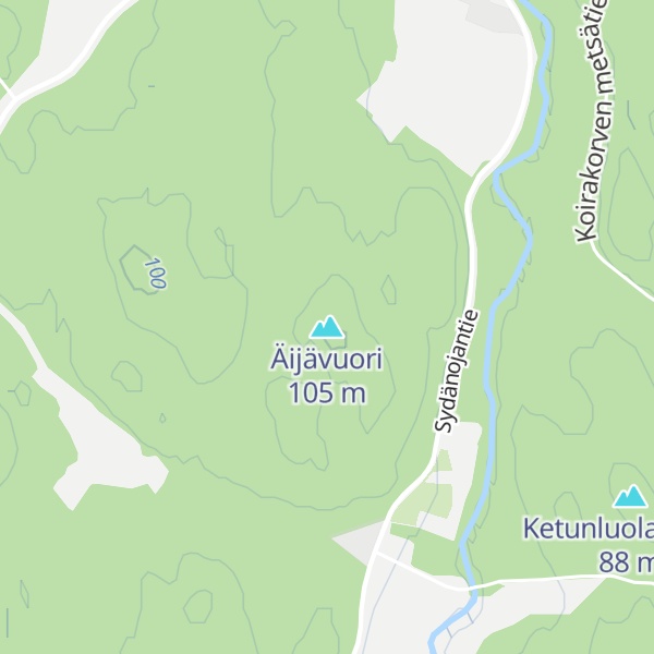 Map of Äijävuori