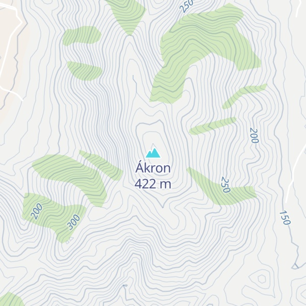 Map of Ákron