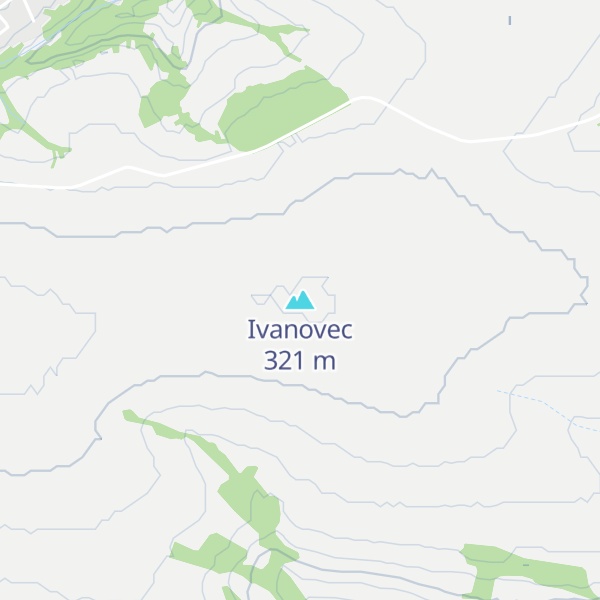 Map of Ivanovec