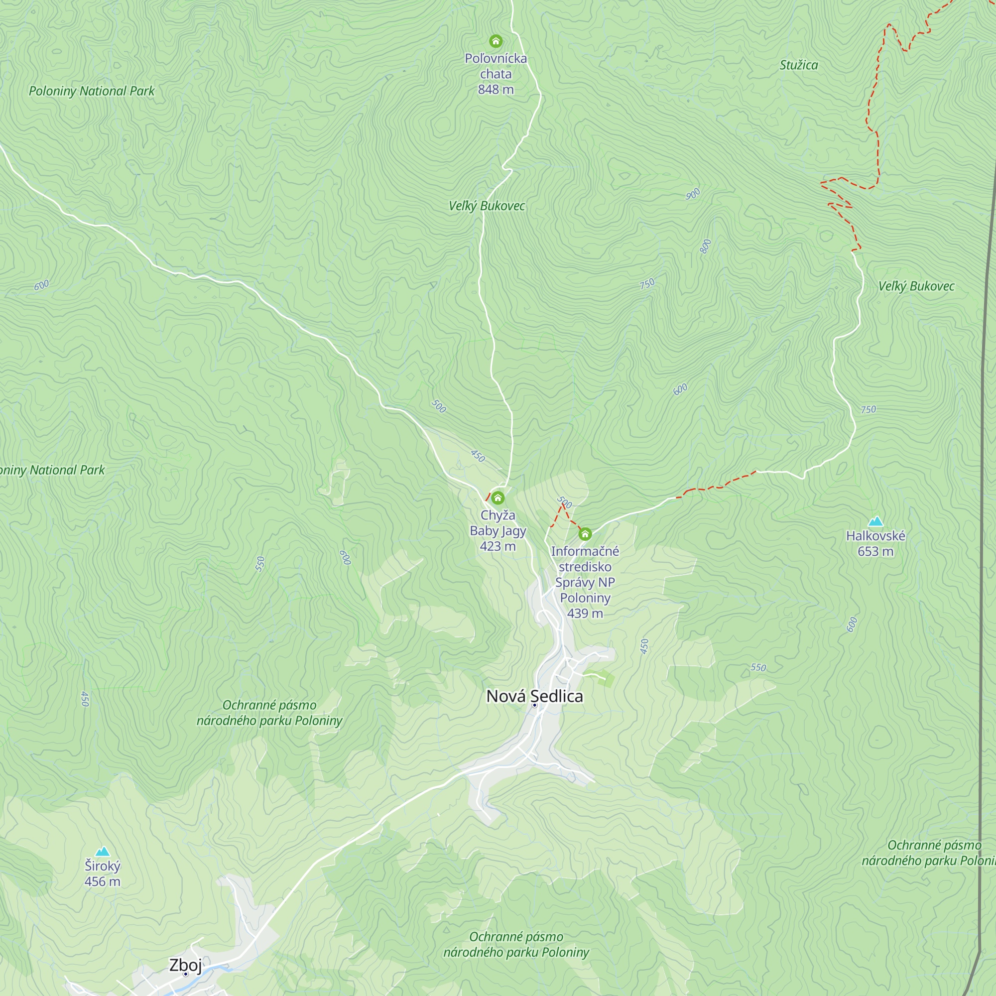 Chyža Baby Jagy map