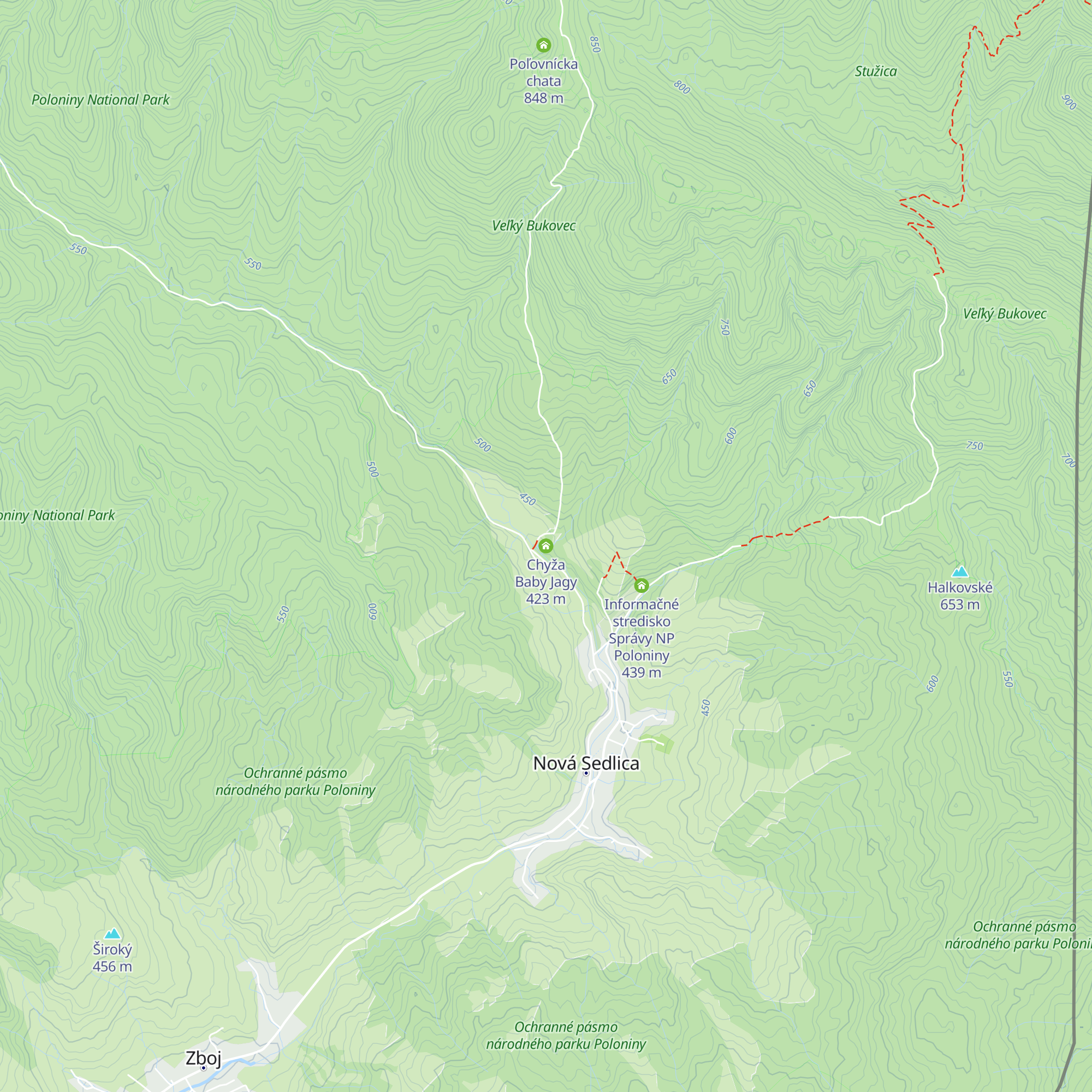 Chyža Baby Jagy map