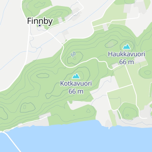 Map of Kotkavuori
