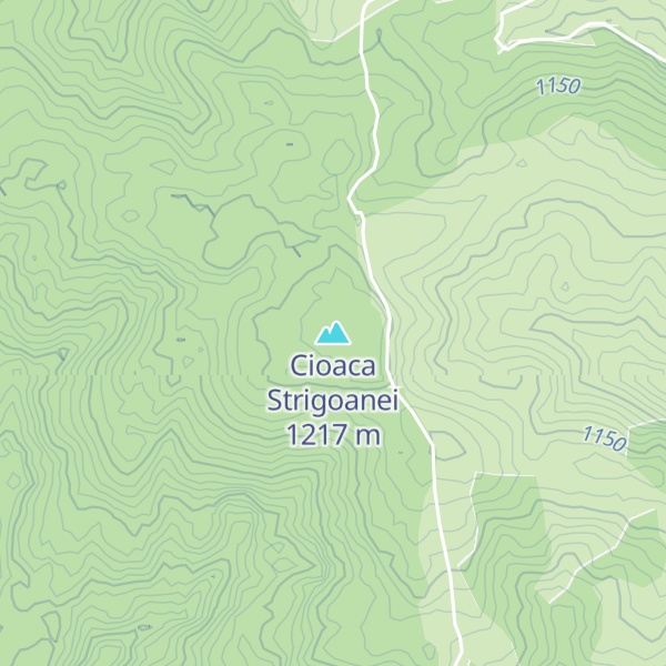 Map of Cioaca Strigoanei