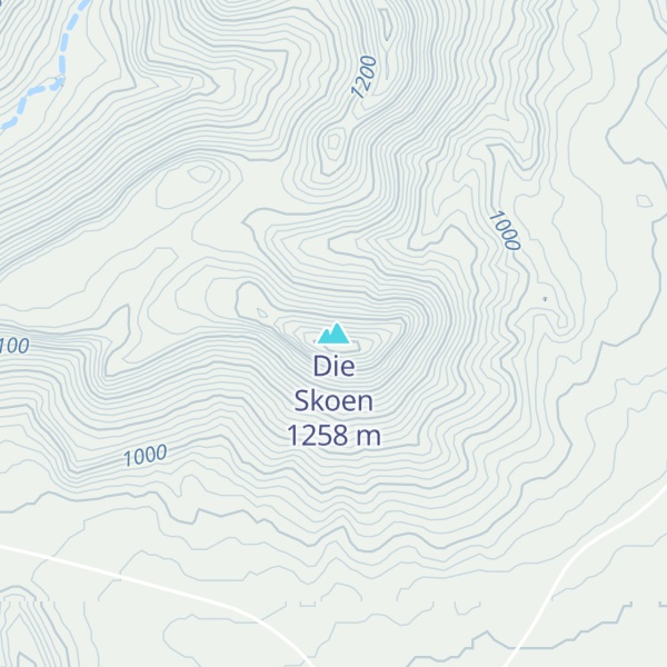 Map of Die Skoen