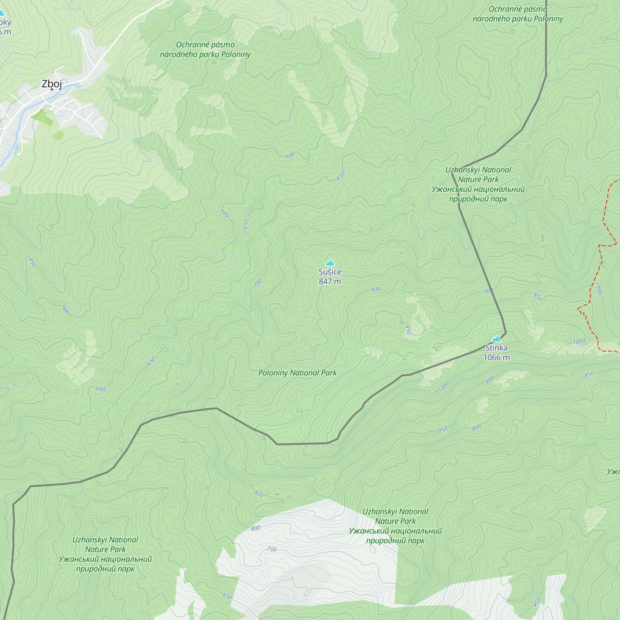 Poľovnícka chata map