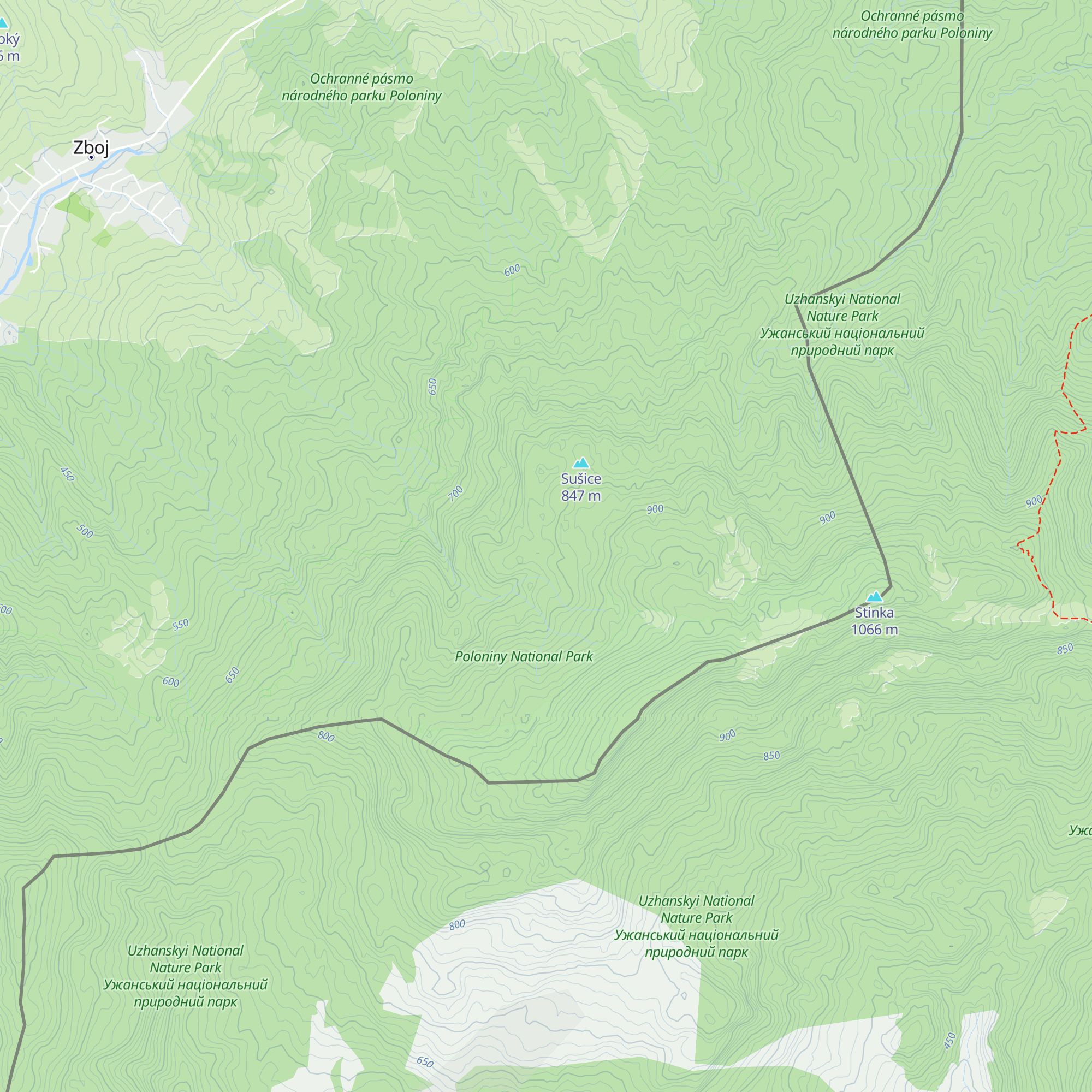 Poľovnícka chata map