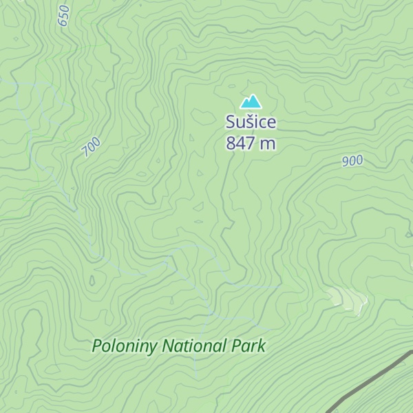Map of Poľovnícka chata